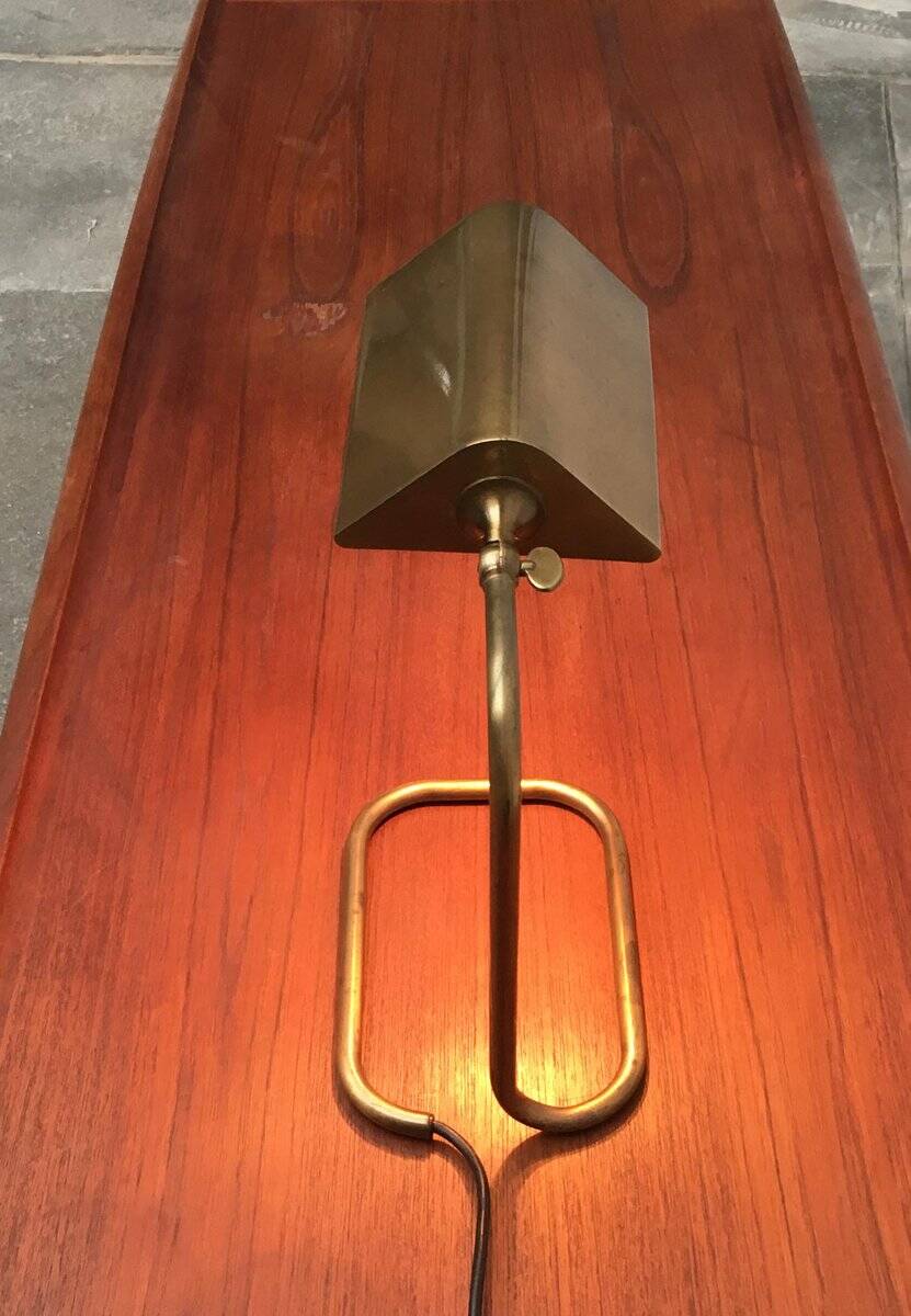 Hollywood Regency table lamp by Florian Schulz, 1970s