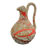 Ceramic vase from Vallauris, 70's