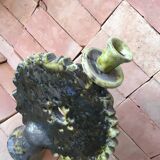 Tamegroute pottery candle holder