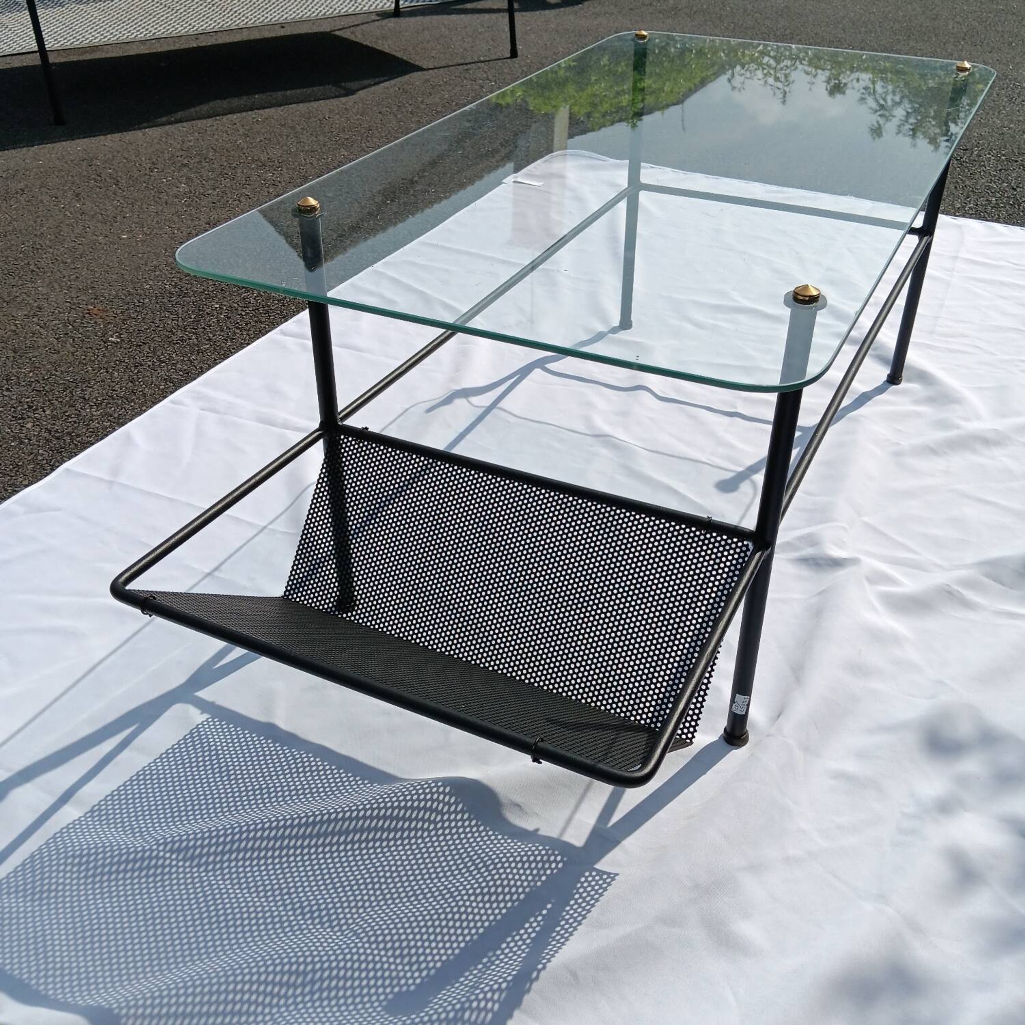 Coffee table by Gerard Guermonprez, 1950-60