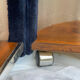 Dressing table covered with faux fur moumoutte, distributed by Roche Bobois 1970s