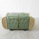 green seat chest