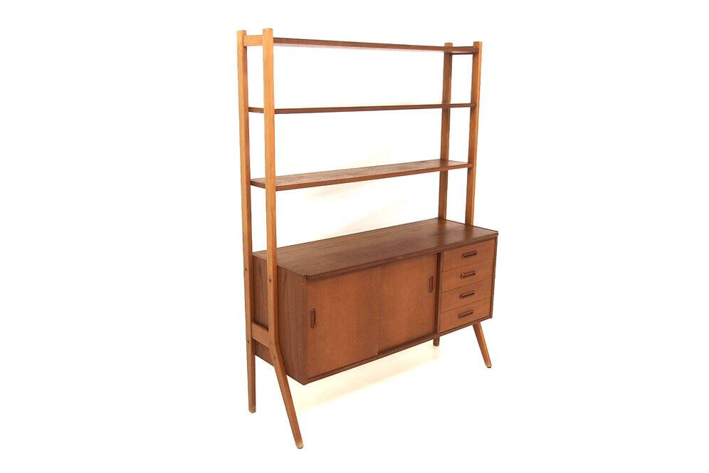 Scandinavian teak secretary, Sweden, 1960