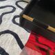 Plateau Bureau style Jacques Adnet Cuir Noir  vintage
