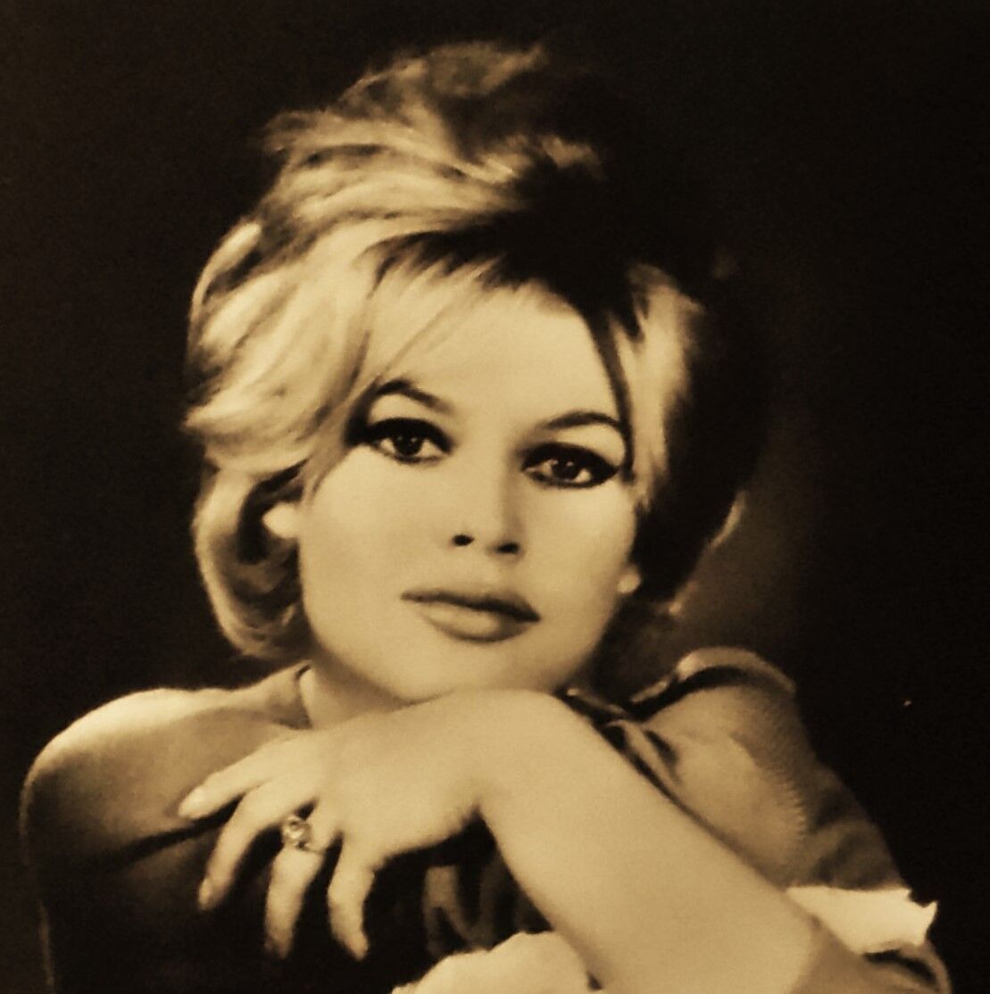 Original photograph of 'Brigitte Bardot' 1958