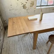 Table de ferme extensible en chêne massif