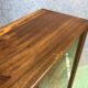 Display with sliding doors in mahogany - 50s
