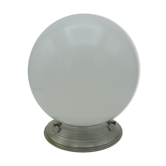 Opaline globe lamp