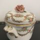 Louis XVI style Chamart Limoges porcelain sugar bowl