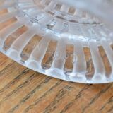 Baccarat sugar bowl, "alternating ribs" model