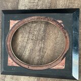 2 oval frames from the 19th century