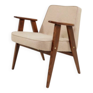 Fauteuil vintage, bois