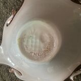 Vintage pink glass paste cup