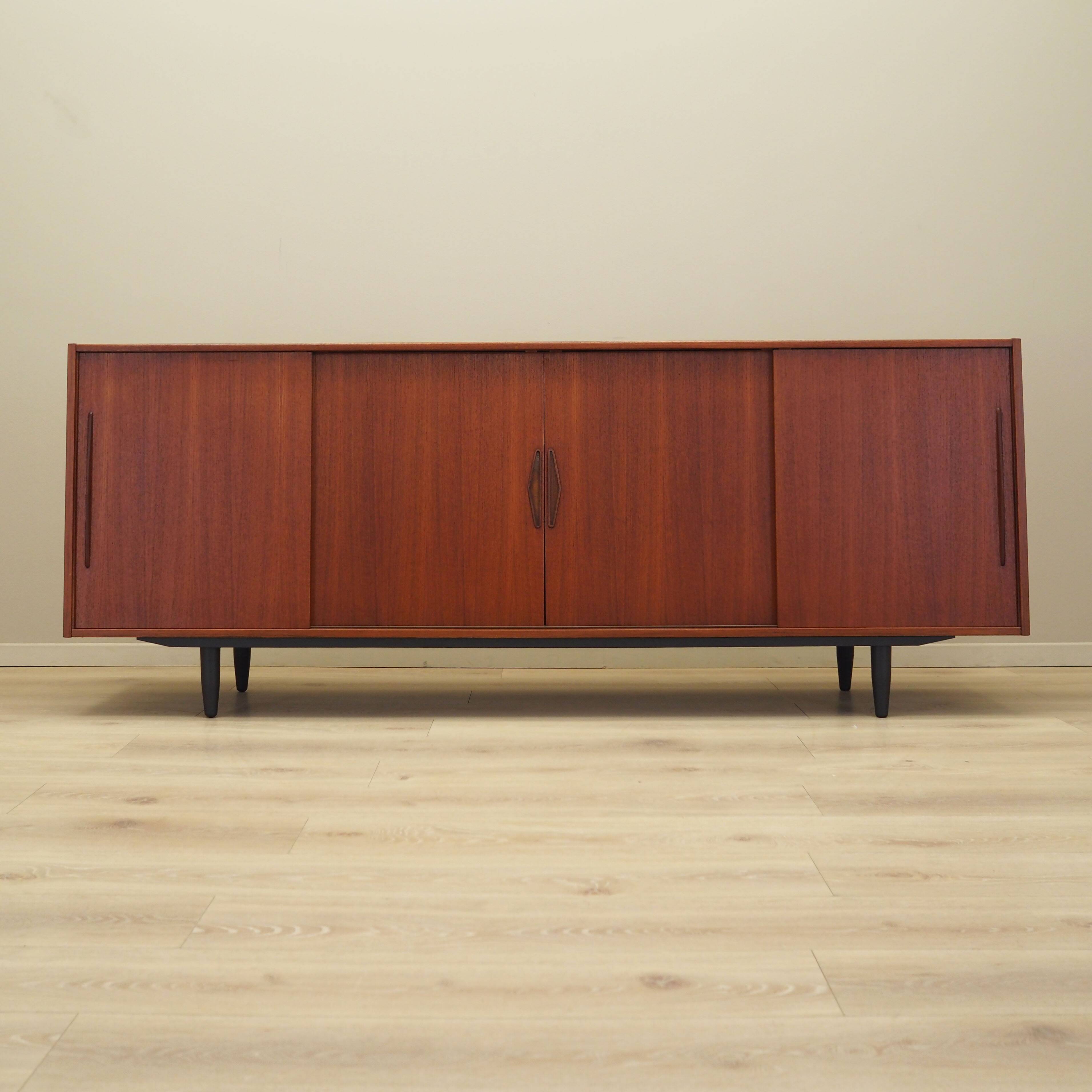 Teak sideboard, Danish design, 1970s, production: Denmark