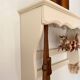 Antique wooden wall shelf