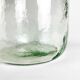 Demijohn transparent cylindrical molded glass 30 l