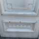 Double Art Deco closet door in patinated fir Xx century