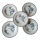 Lunéville Carnation Plates