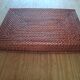 Large vintage woven rattan/tray – serving tray