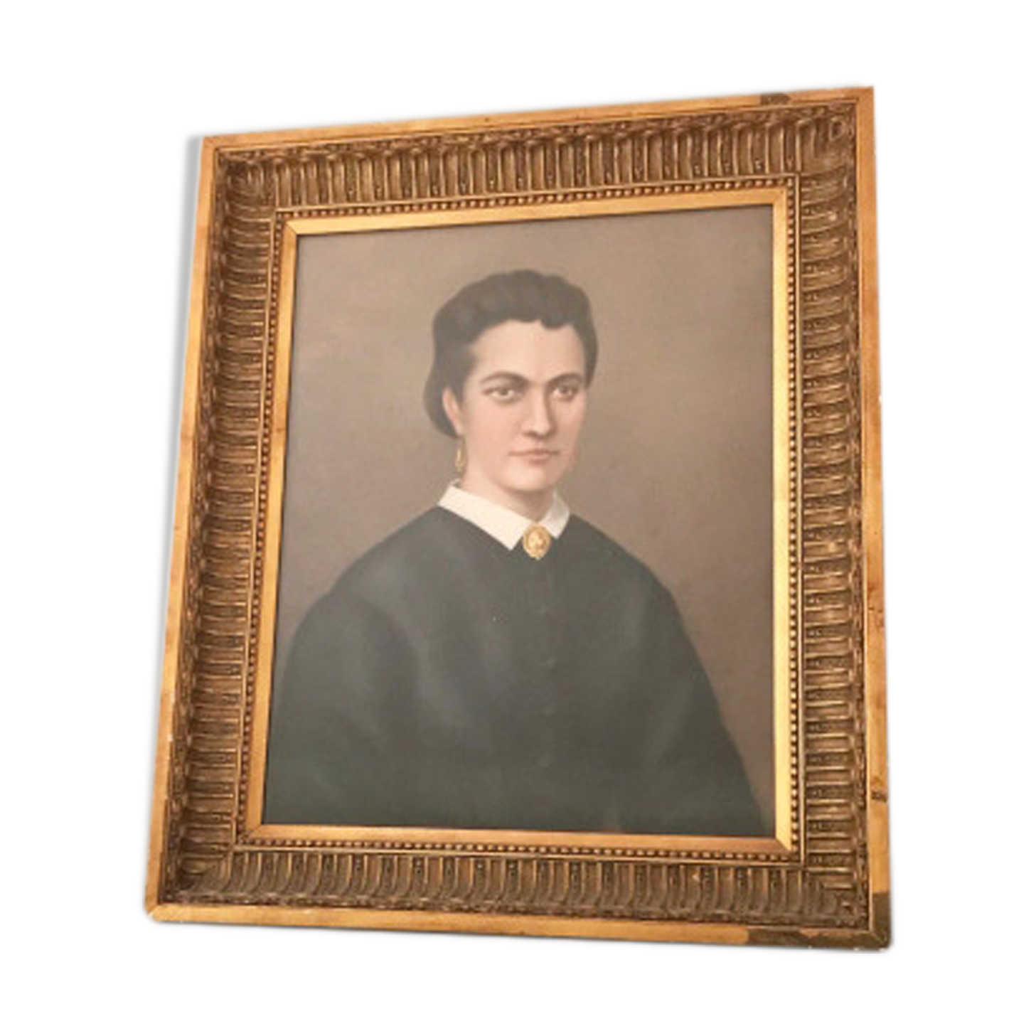 Pastel portrait de femme