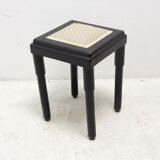 Tabouret rembourré historicisme repose-pieds années 1910, Autriche Hongrie