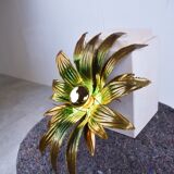Flower wall lamp, 1970s