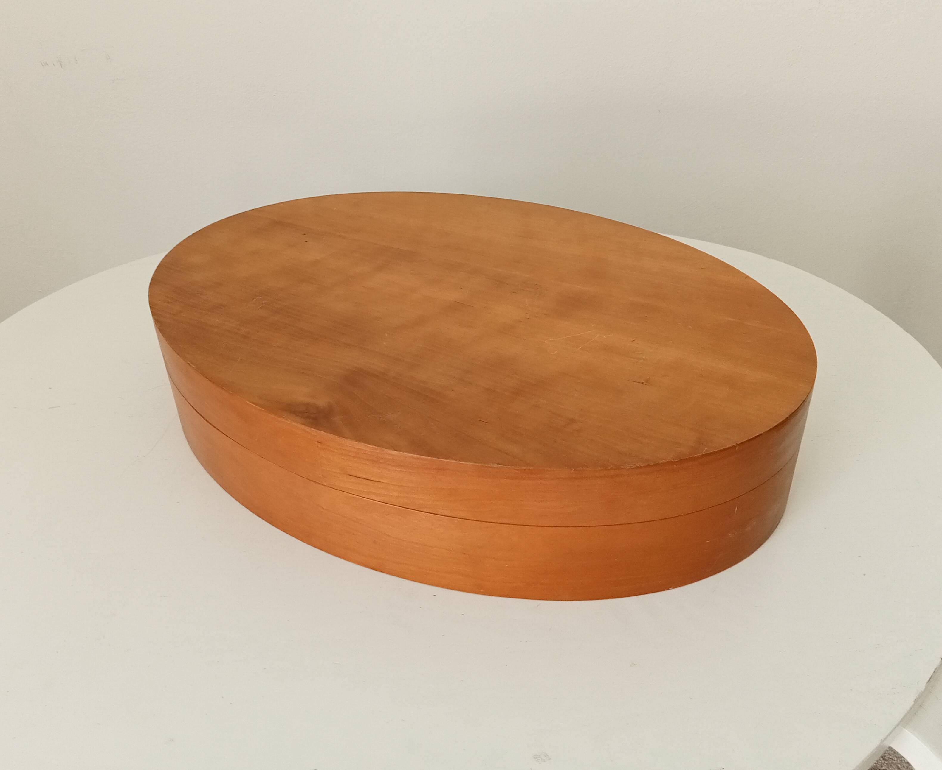 Vintage natural wood box