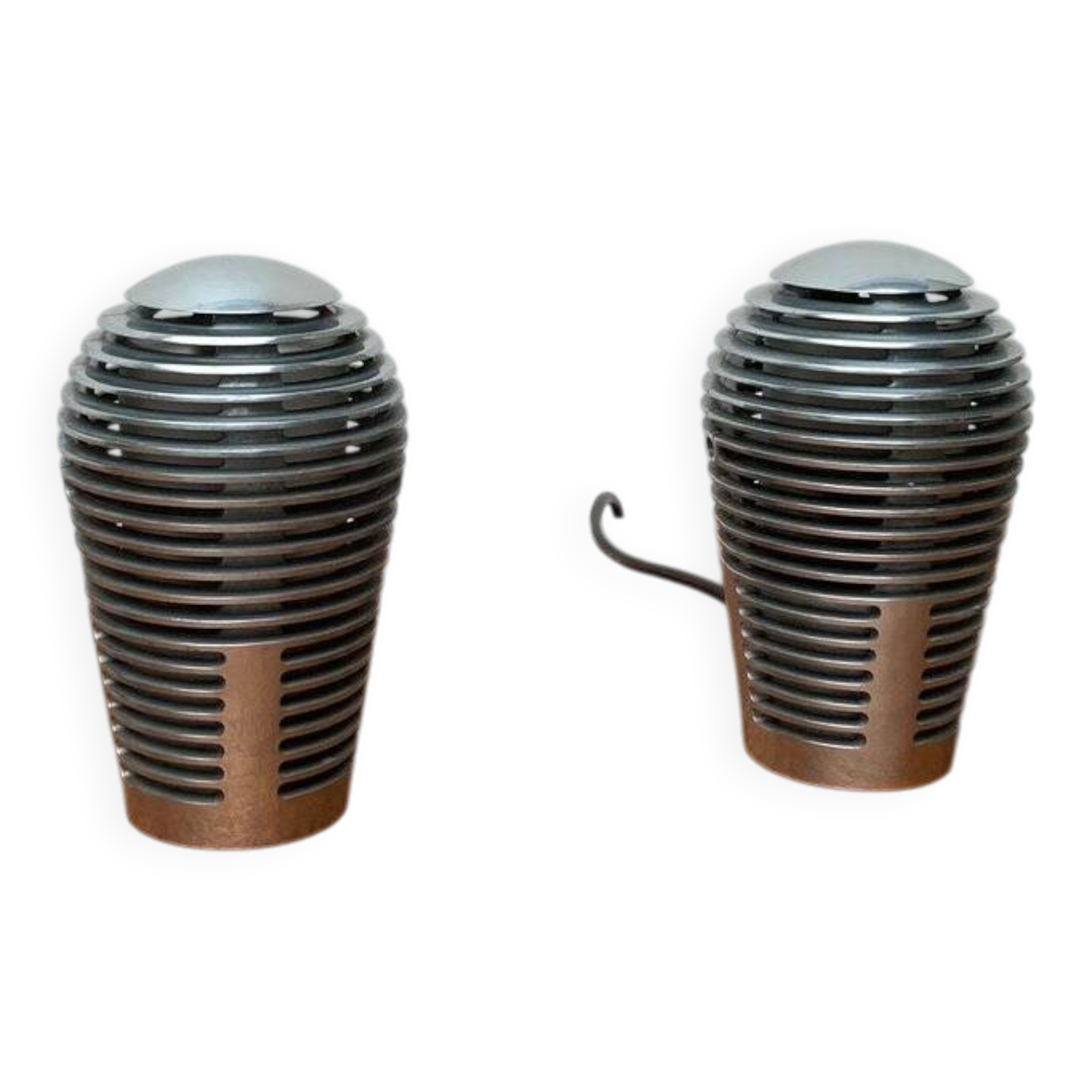 Postmodern Zen table lamp by Sergio & Oscar Devesa for Metalarte, 1980s.