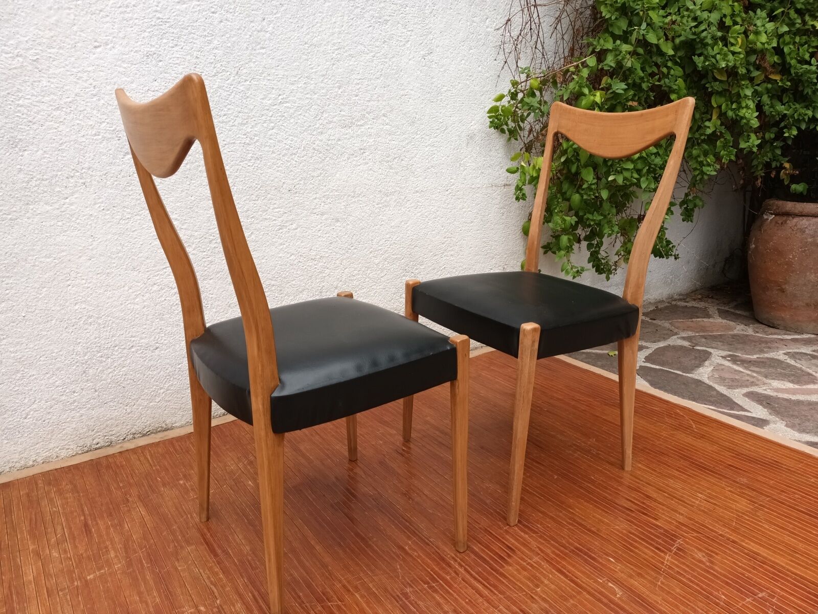 Scandinavian folding teak table