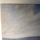 Old painting, landscape Monts du Lyonnais, signed and dated 1947