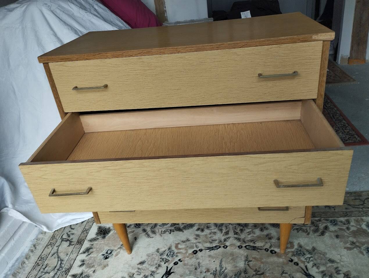 Vintage Scandinavian chest of drawers from the 70s