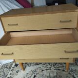 Vintage Scandinavian chest of drawers from the 70s