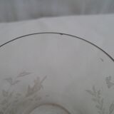 Deux anciens verres gobelets gravé Souvenir