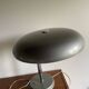 Authentic metal long neck grey lamp