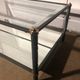1970s mirrored coffee table