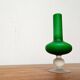 Vase from the Italian Satinato series and glass attributed to Carlo Moretti, 1970s, set of 2.