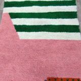 Tapis en laine beni ouraine fait main