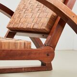 Fauteuil + Ottoman Francis Jourdain France années 1920