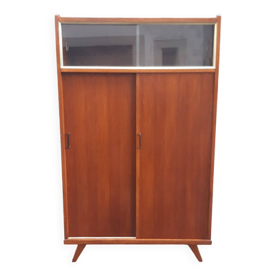 Armoire vintage pieds compas