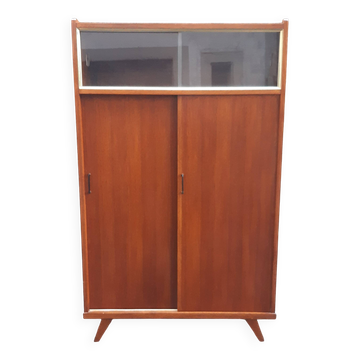 Armoire vintage pieds compas