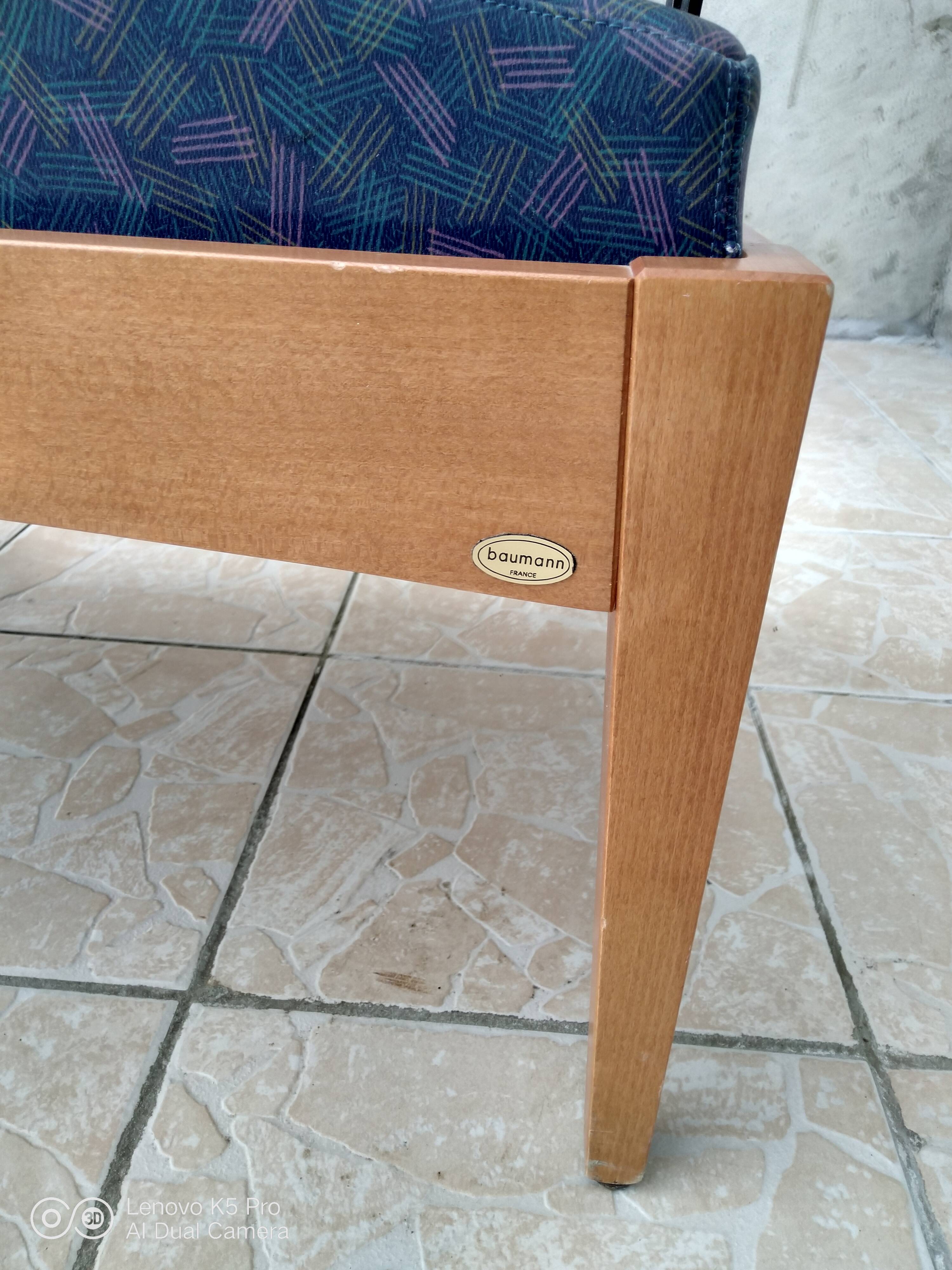 Pair of vintage Baumann banquettes