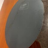 Miroir ovale vintage en verre Knitter Duro