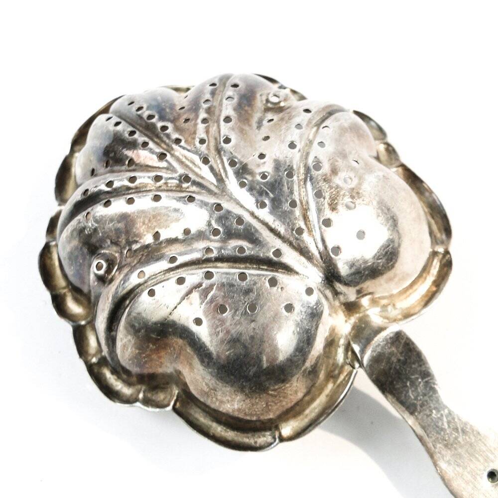 Art Nouveau Polish pickling spoon by Bros. Buch, 1890s