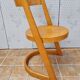 Halfa chair by Baumann, sculptural design in bentwood, 1970s