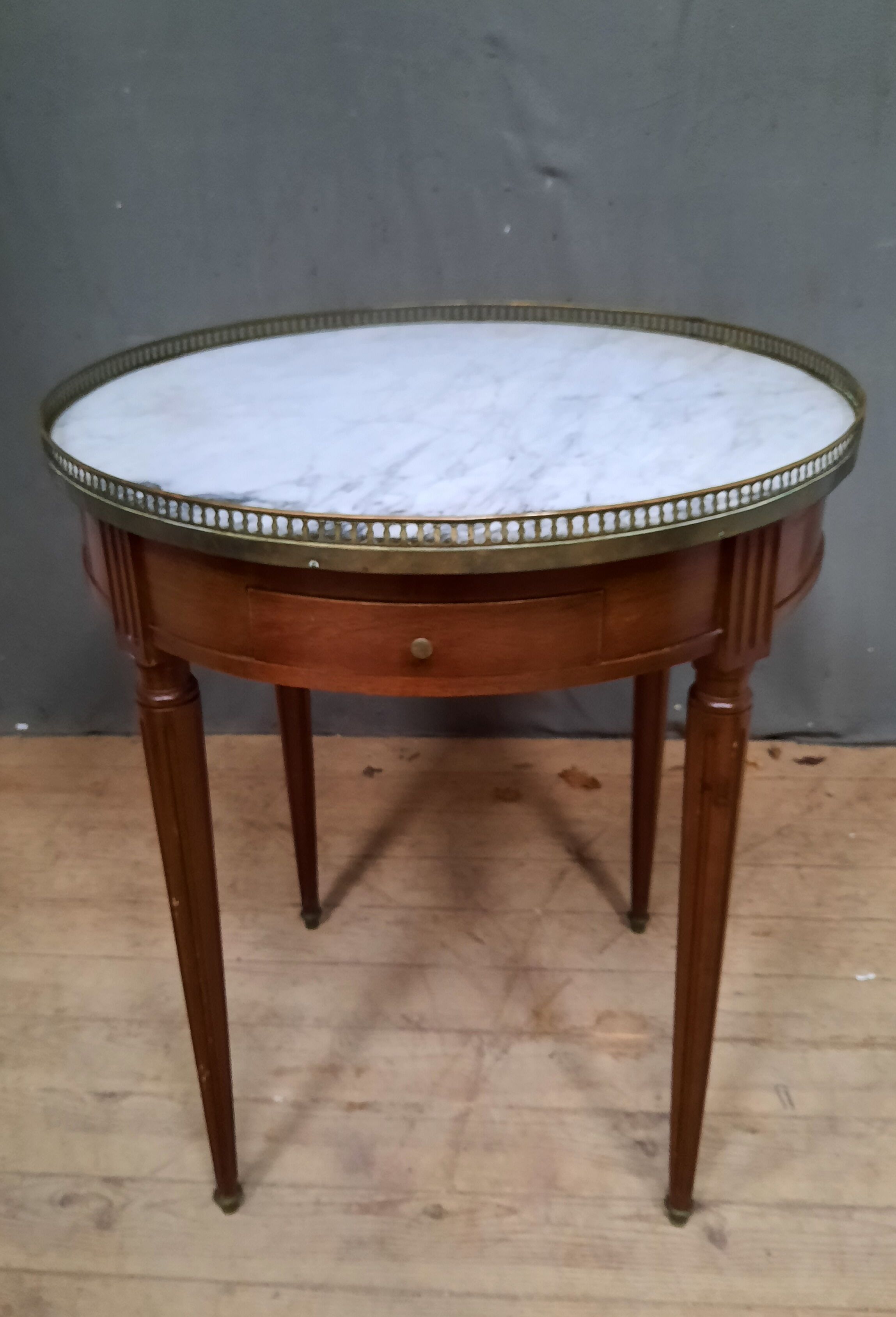 Louis XVI style hot water bottle table