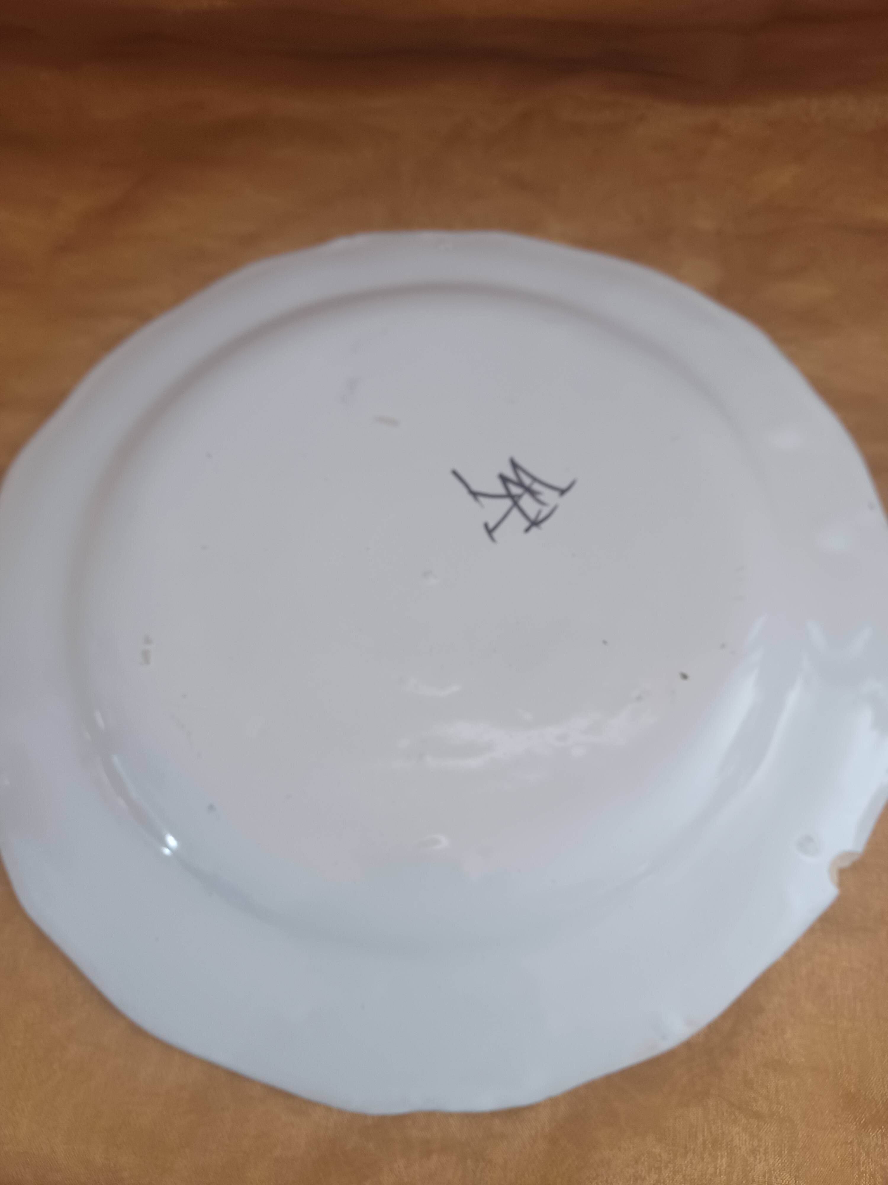 Rouen Earthenware Plate XVIII