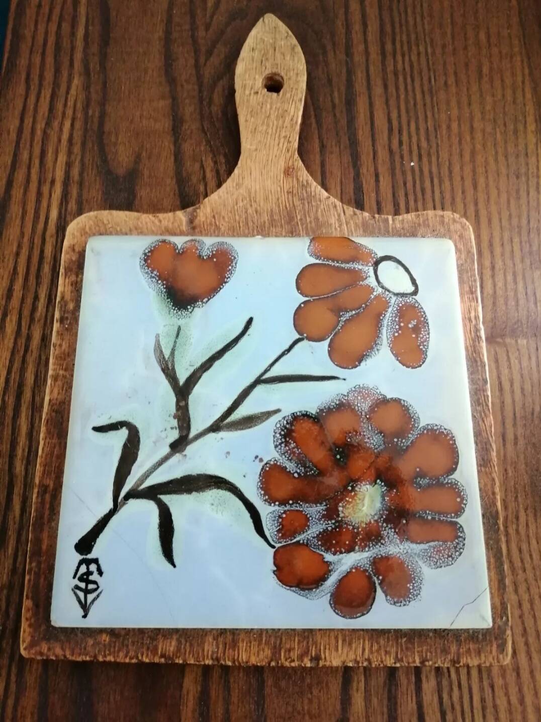 Dessous de plat fleurs Vallauris