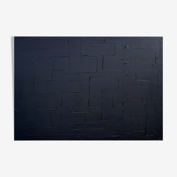 Painting abstract painting monochrome black