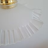 Polished glass hanging