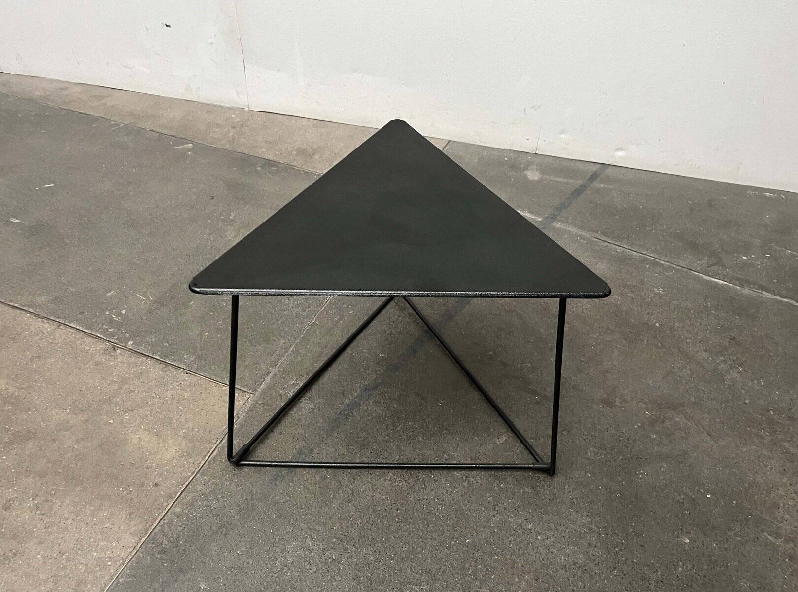 Postmodern metal table model OTI by Niels Gammelgaard for Ikea, 1980s.